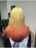 グラデーションピンク