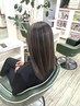 カット＋酸性縮毛矯正＋oggiotto16stepトリートメント「髪質改善」　￥23760