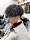 ツイストスパイラルパーママッシュヘアー