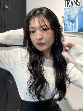 リジェール 鶴舞店 シースルーバング×ナチュラル