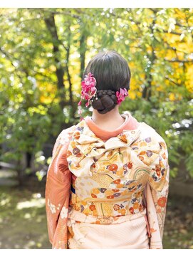 ヘアアレンジメント ボガスティーズ 溝の口店(Hair arrangement Vogusty's) アップヘア