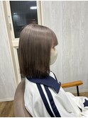 前下がりボブ