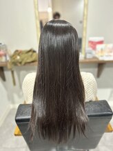 ブリーチを塗布