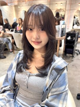 ロンド エスポワール 錦糸町(Lond espoir) ◯くびれヘア/アプリコットオレンジ/ハイライトカラー韓国錦糸町