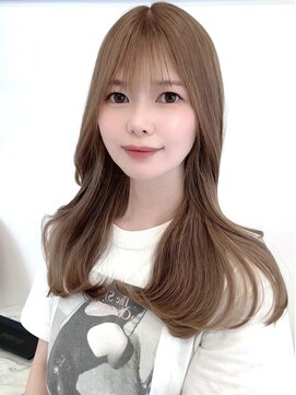 ルージュシー 堀江(RU10C) 髪質改善/ハイライト/ブリーチ/ベージュ/レイヤーカット/韓国