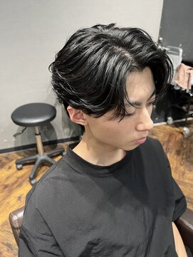 スキル(SKILL) 【SKILL】メンズ/ブリーチ/眉毛/コンマバング/センターパート