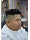 スパイキーショートアフロ