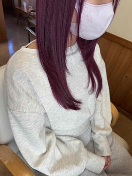 レイヤーピンクカラースタイル