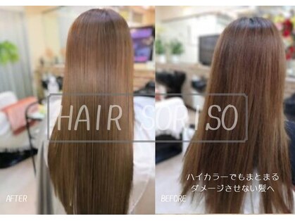 ヘアーソリソ(HAIR SORISO)の写真