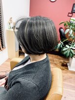 エルドールバイエムアンドエム(AILE DORE by m&m)&nbsp;地毛ハイライト＋ショートボブ