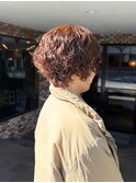 ショート/ショートボブ/ふんわりパーマ/20代30代40代