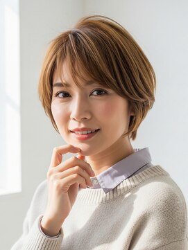 フープ 川越(hoop) 川越/ショート/ボブ/ハイライト/白髪ぼかし/白髪染め