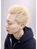 ヘアスタジオ ロメオ(hair studio Romeo)&nbsp;ハイトーンスパイキーショート