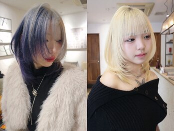 ハニー(HONEY by Chord)の写真/【昭島駅3分】「ケアブリーチで叶える、あなただけのデザインカラー。」