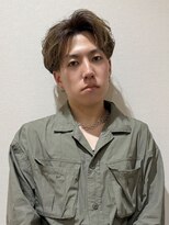 チザン(TIZAN) 韓国風センターパート×透明感カラー