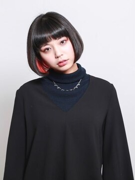 デビュー バイ アミ 北中城(debut by A.M.I) ダークパープル/ナチュラルショート/ミルクブラウン/夏/北中城