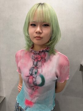 クペウファルベ(cope'u FARBE) ミントグリーン ブリーチ/ケアブリーチ/ハイトーンカラー
