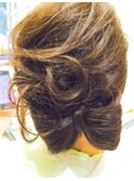 アレンジリボンヘアー