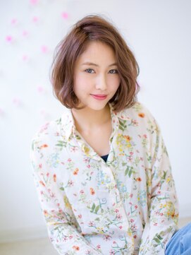 ジェム(GEM) ＊*Gem Garden*＊なりたい質感が叶う☆ウエーブボブ