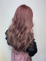 ナブラ(NABLA)&nbsp;ダブルカラー　パステルピンク『倉敷美容室』『NABLA』