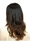 グラデーションカラー/ロングウェーブ/ルーズウェーブ／艶カラー