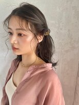 ベルビアンカ(Belle BIANCA)&nbsp;Belle BIANCA ルーズアップ×パーマ風バング by Yukiho