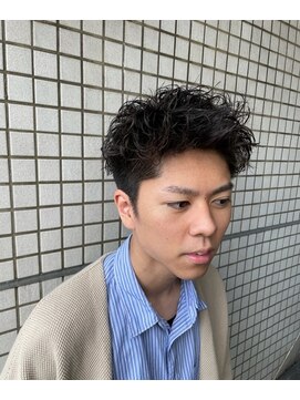 ネクサスアンドコー 錦糸町店(NEXUS&Co.) かきあげ束感ランダムパーマ