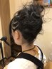 お祭りヘアセット