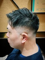 ヒロギンザバーバーショップ 大宮店(HIRO GINZA BARBER SHOP)&nbsp;ショートパーマ　フェード　ヒロ銀座　大宮