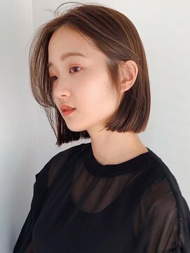 ラフ フロム ガーデン(Laf from GARDEN) 20代30代におすすめ大人柔らかボブ/ショコラアッシュ