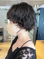 アイティーバイアルバム 藤沢店(IT by ALBUM) パーマショート_ショコラアッシュヘルシースタイル_ba409991