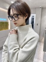 ロンドブルーム 天神大名店(Lond Bloom) 10代20代30代ショートボブ髪質改善丸みショート似合わせカット