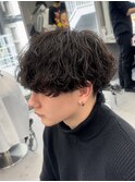 ゆるふわ大きめ波巻きパーマ
