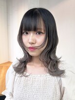 アイティー バイ アルバム 浦和店(IT by ALBUM)&nbsp;インナーグレージュウルフ_ピンクブラウン_ba484171