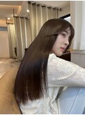 20代 30代 40代 ロング 髪質改善 ニュアンスカラー ワンカール