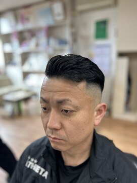 いけはた 震災刈り×スキンフェード