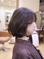 ビュートリアム265(BEAUTRIUM 265)&nbsp;◆ボブ/ミニボブ/銀座/癖毛/ふるふわ/ニュアンスカール/ベージュ