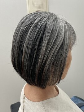 アルター(aL ter) 【グラデーションボブ×トリートメント】カール/鎌取/ 林愛華