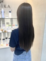 ヒビカ(HIBIKA)&nbsp;秋艶ダークベージュ/ストレートロング