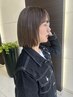 【透明感】カラー＋ハホニコトリートメント ￥7000