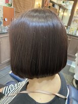 ルピナス 中田(Lupinus) ボブスタイルピンク系カラー