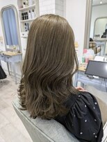 アウリイバイイルヘアー(Aulii by illu hair) 大人可愛いミルキーベージュ×ロングレイヤー◇