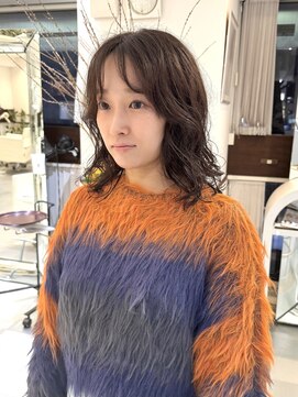 ゼンコー オモテサンドウ(ZENKO Omotesando) ワンカールパーマデジタルパーマミディアムパーマゆるふわパーマ