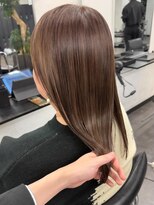 ジルブラン 土浦(JIL BLAN)&nbsp;ハイライトバレイヤージュダブルカラーケアブリーチ30代40代