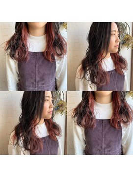 グラムアッシュ(GLAM ASH) ピンクインナーカラー