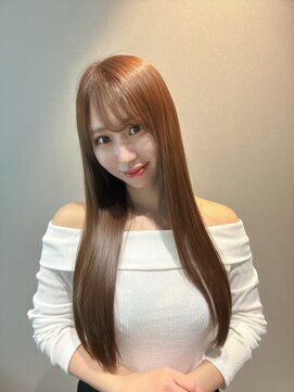 ビジョン 赤坂(vision) 明るめカラーでもツヤ髪なれます♪   mayu