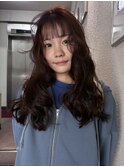 ブリーチなしのダブルカラーで叶うワインレッド