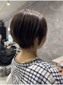 耳掛けマッシュショート/ショート/マッシュショート