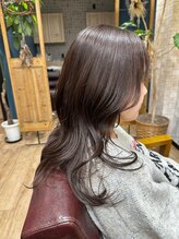 シアン(CYAN) 韓国風レイヤー・モカグレージュ