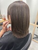 プール なんば店(puul)&nbsp;大人白髪ぼかしハイライト